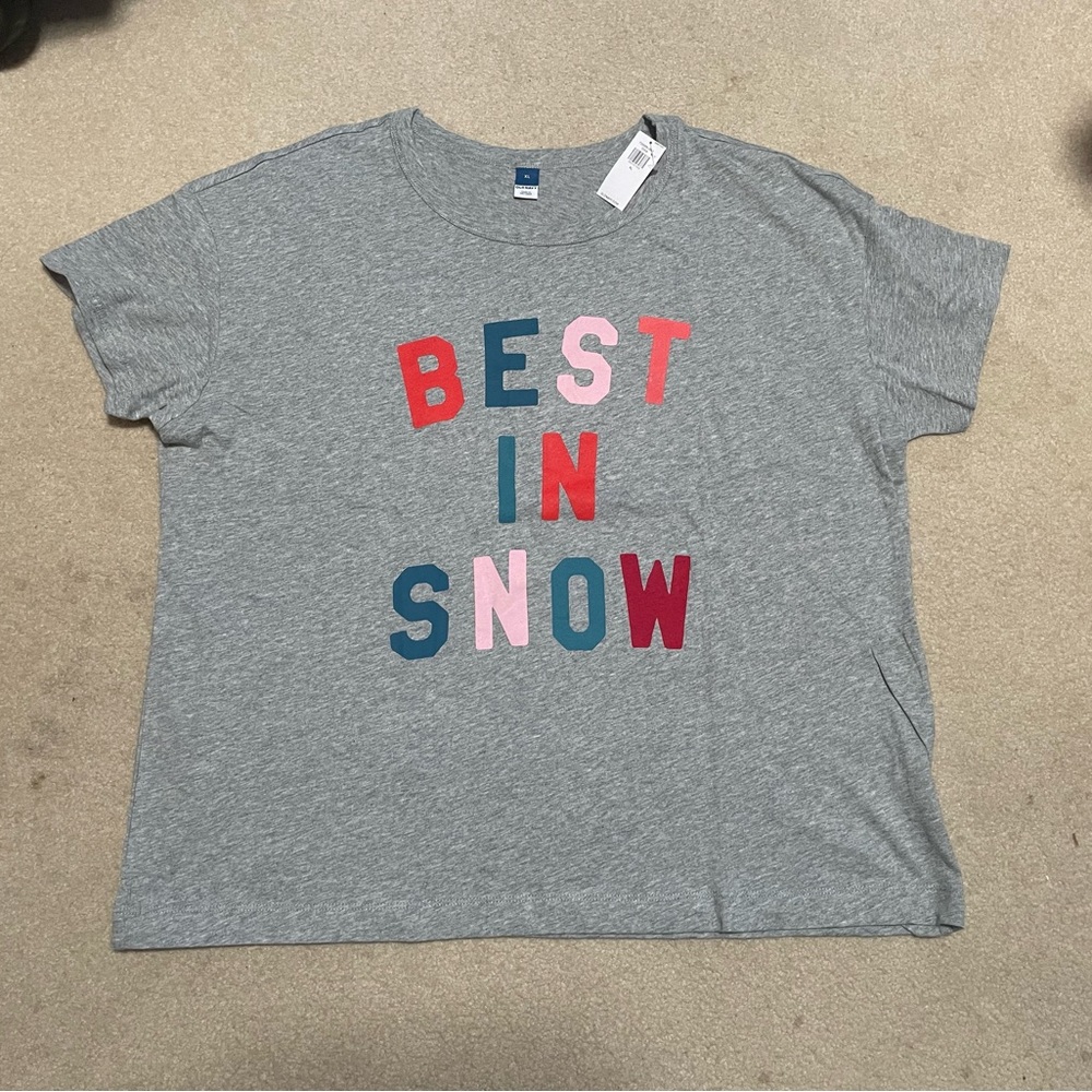 (2) Old Navy Women’s Holiday Graphic Tee